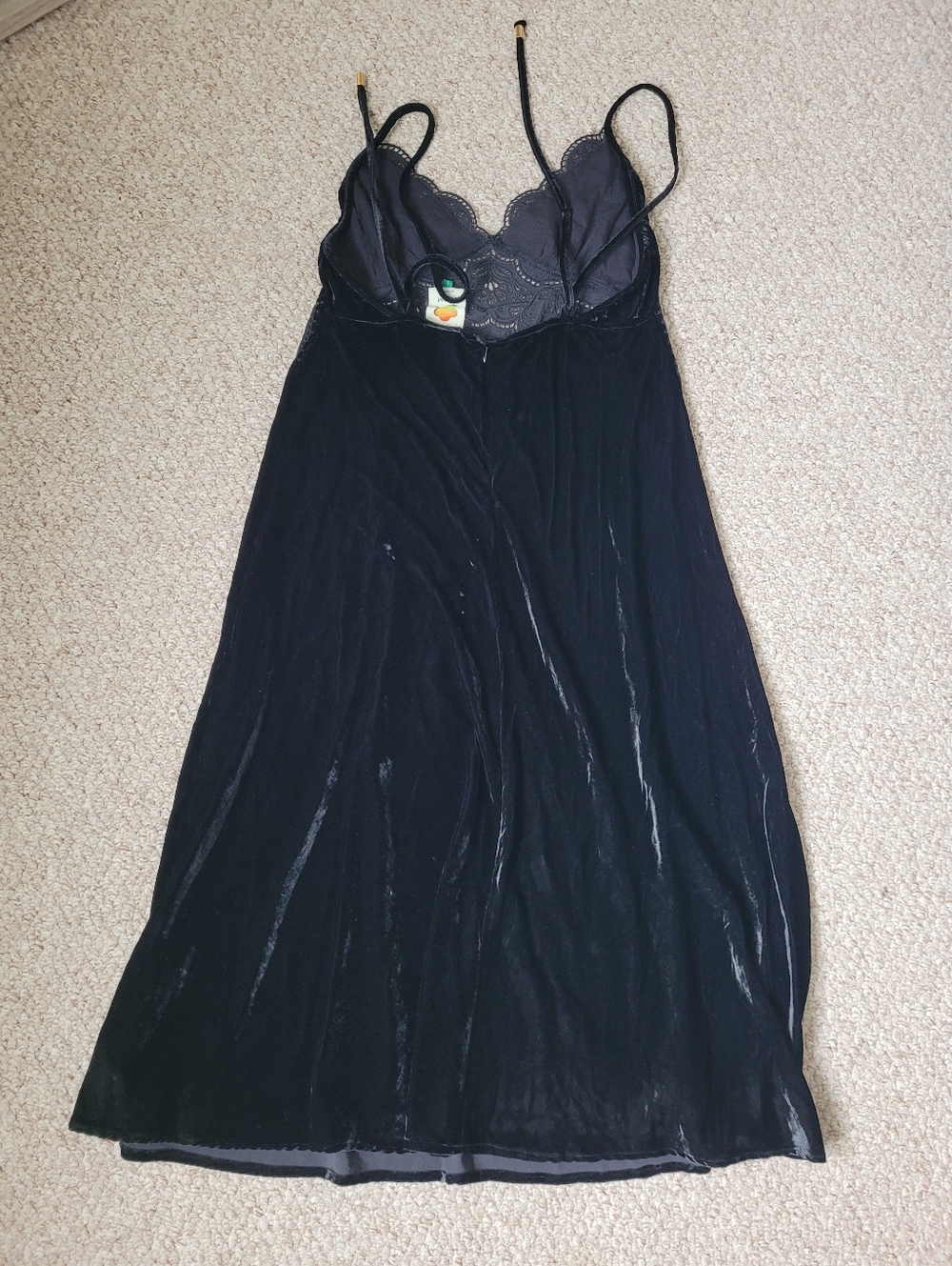 Farm Rio Richelieu Velvet Midi Dress - Picture 7 of 10